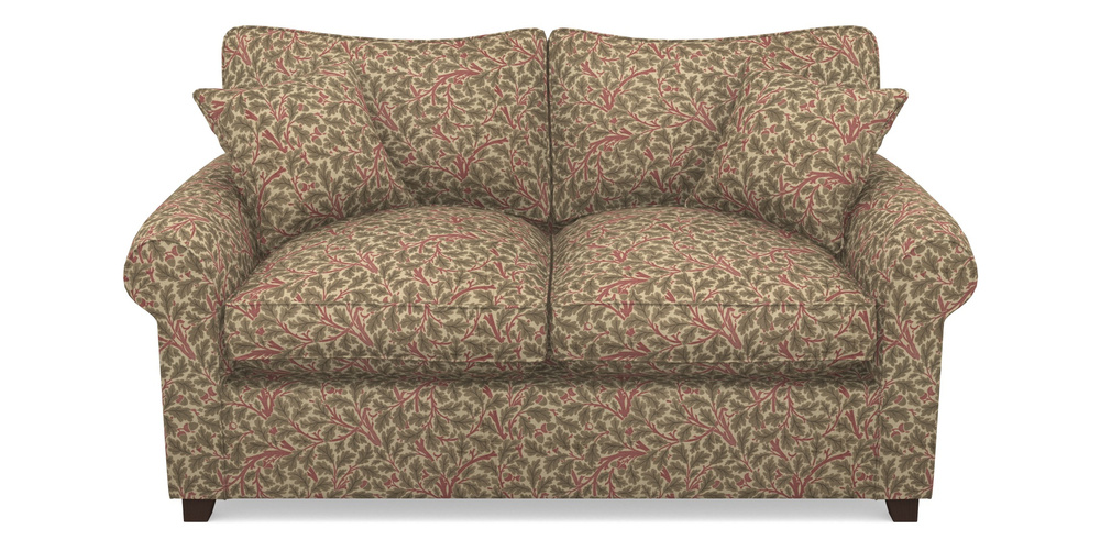 Product photograph of Waverley Sofa Bed 2 Seater Sofa Bed In V A Drawn From Nature Collection - Oak Tree - Red from Sofas and Stuff Limited