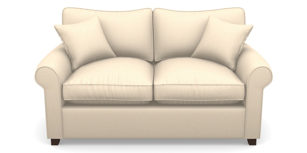 Product photograph of Waverley Sofa Bed 2 Seater Sofa Bed In Plain Linen Cotton - Rice Pudding from Sofas and Stuff Limited