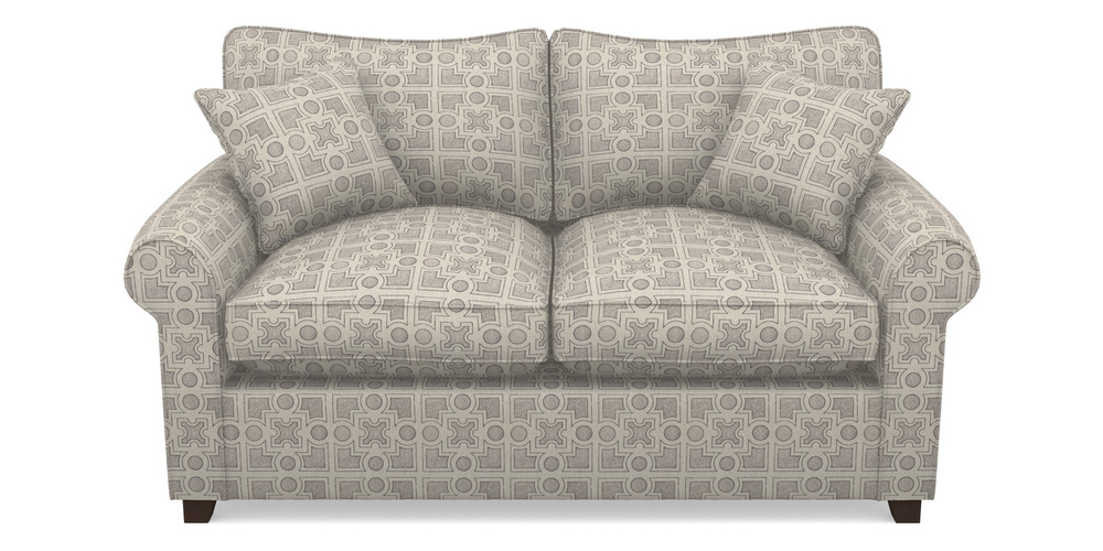 Product photograph of Waverley Sofa Bed 2 Seater Sofa Bed In Rhs Collection - Small Knot Garden Cotton Weave - Grey from Sofas and Stuff Limited