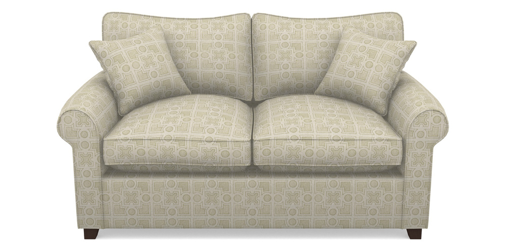 Product photograph of Waverley Sofa Bed 2 Seater Sofa Bed In Rhs Collection - Small Knot Garden Cotton Weave - Olive from Sofas and Stuff Limited