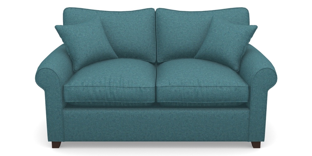 Product photograph of Waverley Sofa Bed 2 Seater Sofa Bed In Soft Wool - Cerulean from Sofas and Stuff Limited