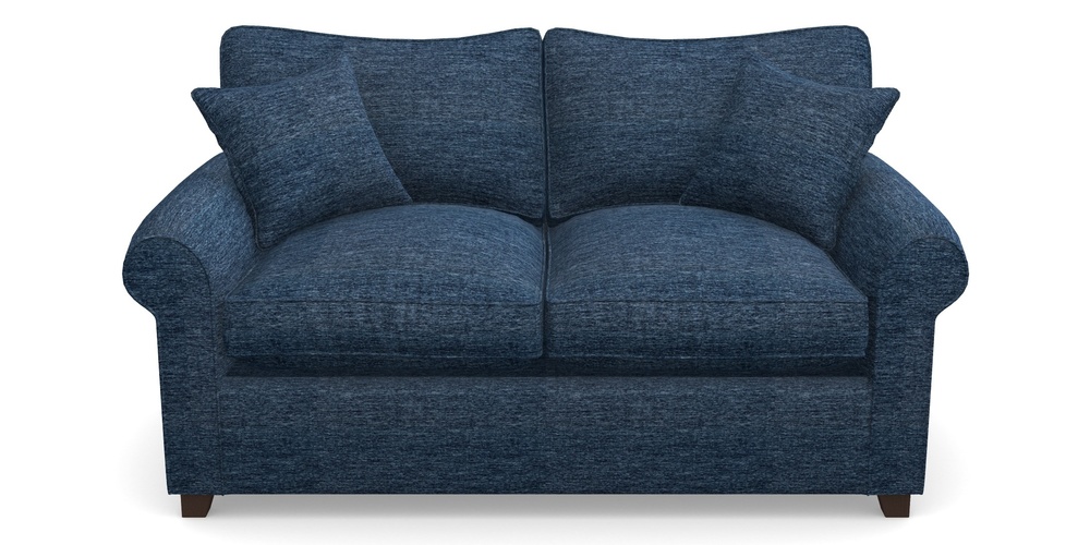 Product photograph of Waverley Sofa Bed 2 Seater Sofa Bed In Textured Velvet - Denim from Sofas and Stuff Limited