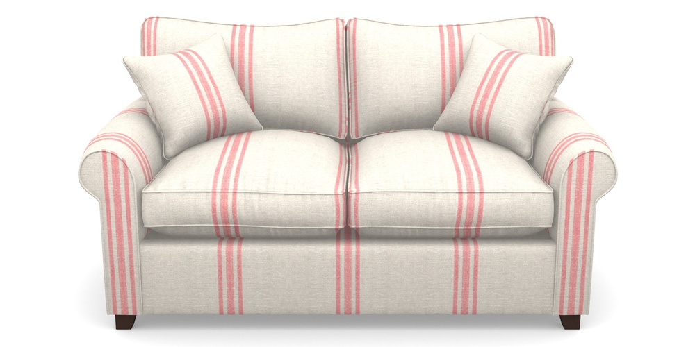 Product photograph of Waverley Sofa Bed 2 Seater Sofa Bed In Walloon Linen - Red from Sofas and Stuff Limited