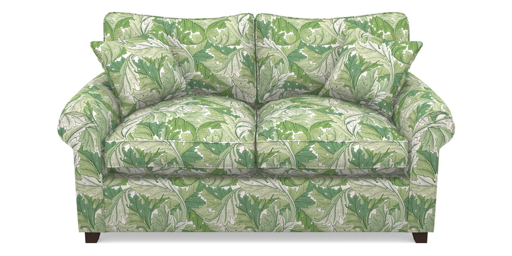 Product photograph of Waverley Sofa Bed 2 Seater Sofa Bed In William Morris Collection - Acanthus - Leaf Green from Sofas and Stuff Limited