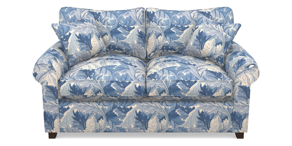 Product photograph of Waverley Sofa Bed 2 Seater Sofa Bed In William Morris Collection - Acanthus - Woad from Sofas and Stuff Limited