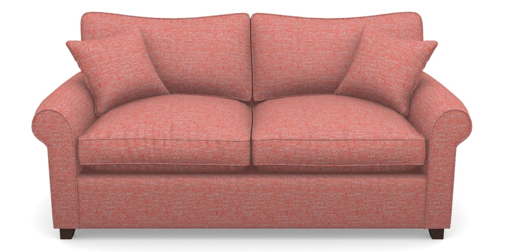 Product photograph of Waverley Sofa Bed 3 Seater Sofa Bed In Aqua Clean Hove - Chilli from Sofas and Stuff Limited