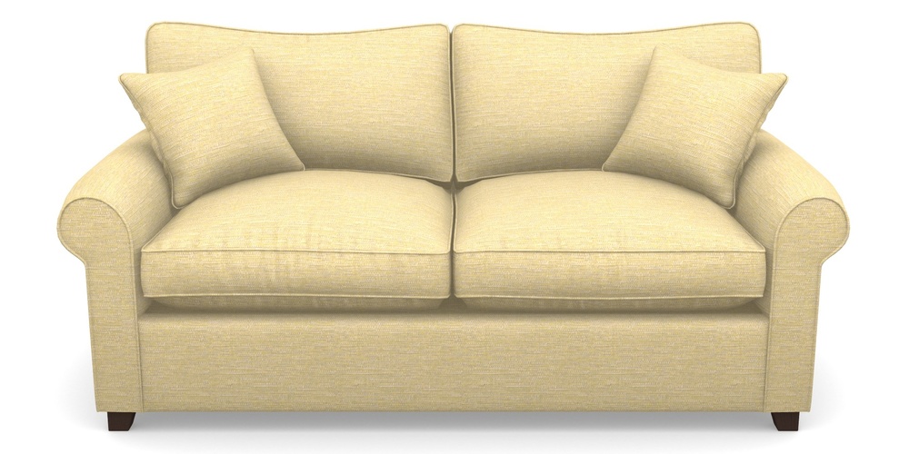 Product photograph of Waverley Sofa Bed 3 Seater Sofa Bed In Aqua Clean Hove - Lemon from Sofas and Stuff Limited