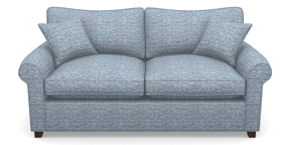 Product photograph of Waverley Sofa Bed 3 Seater Sofa Bed In Aqua Clean Oban - Denim from Sofas and Stuff Limited
