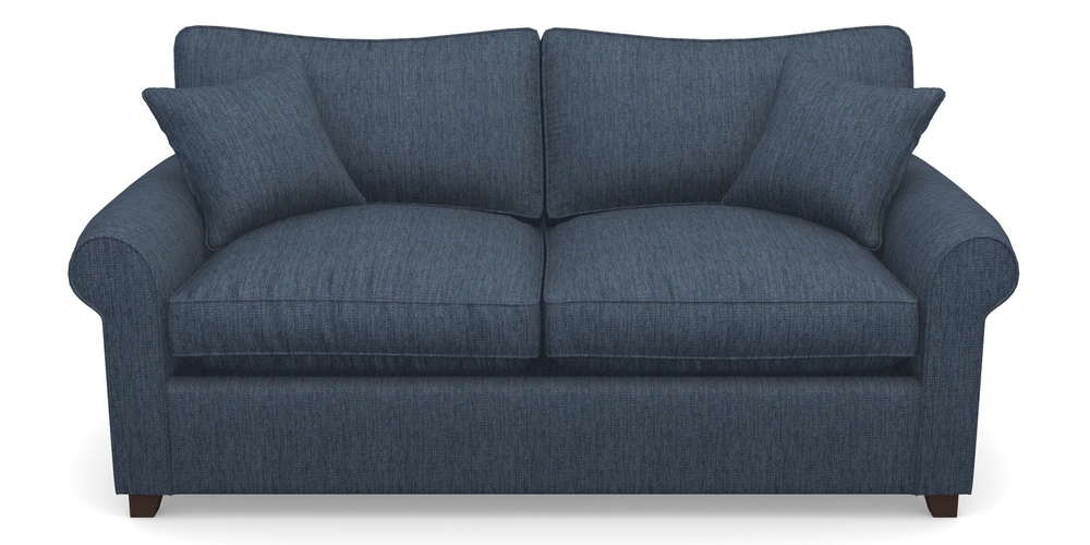 Product photograph of Waverley Sofa Bed 3 Seater Sofa Bed In Aqua Clean Tenby - Navy from Sofas and Stuff Limited