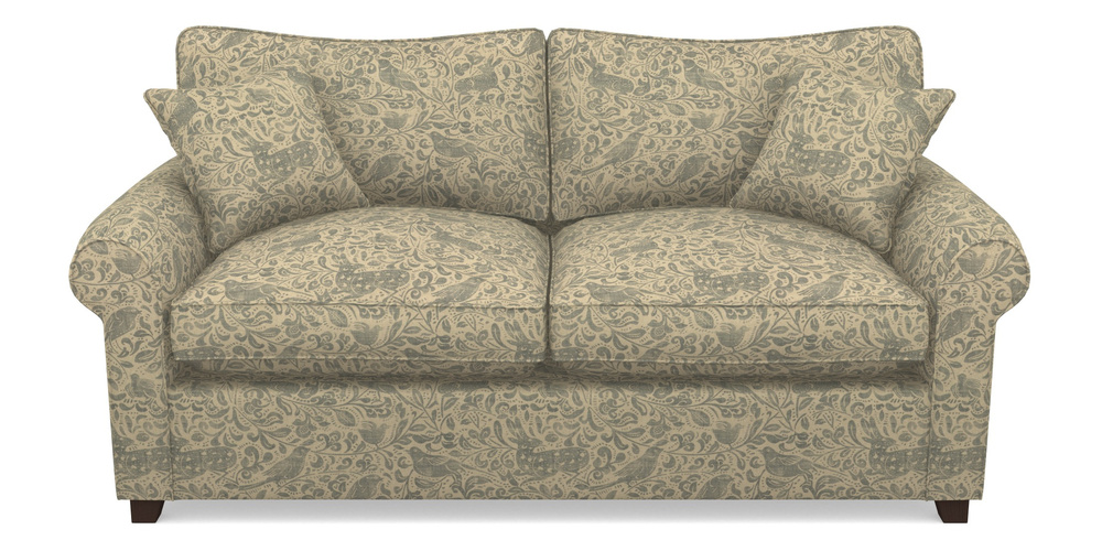 Product photograph of Waverley Sofa Bed 3 Seater Sofa Bed In V A Drawn From Nature - Bird And Rabbit - Duck Egg from Sofas and Stuff Limited