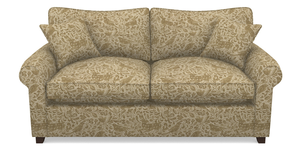 Product photograph of Waverley Sofa Bed 3 Seater Sofa Bed In V A Drawn From Nature - Bird And Rabbit - Gold from Sofas and Stuff Limited