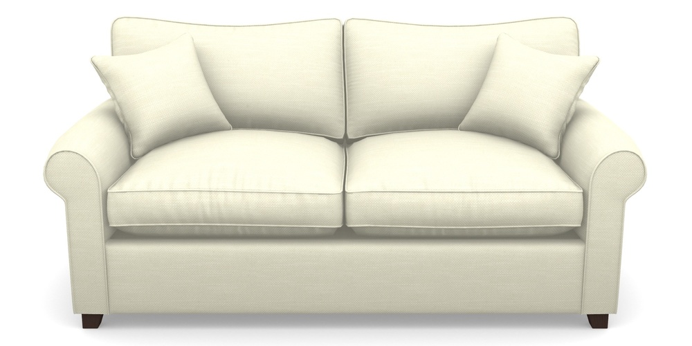 Product photograph of Waverley Sofa Bed 3 Seater Sofa Bed In Basket Weave - Cream from Sofas and Stuff Limited