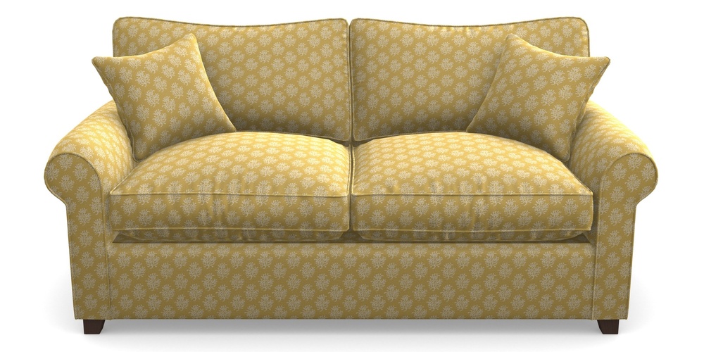 Product photograph of Waverley Sofa Bed 3 Seater Sofa Bed In Cloth 21 - Coral 1 - Canary from Sofas and Stuff Limited