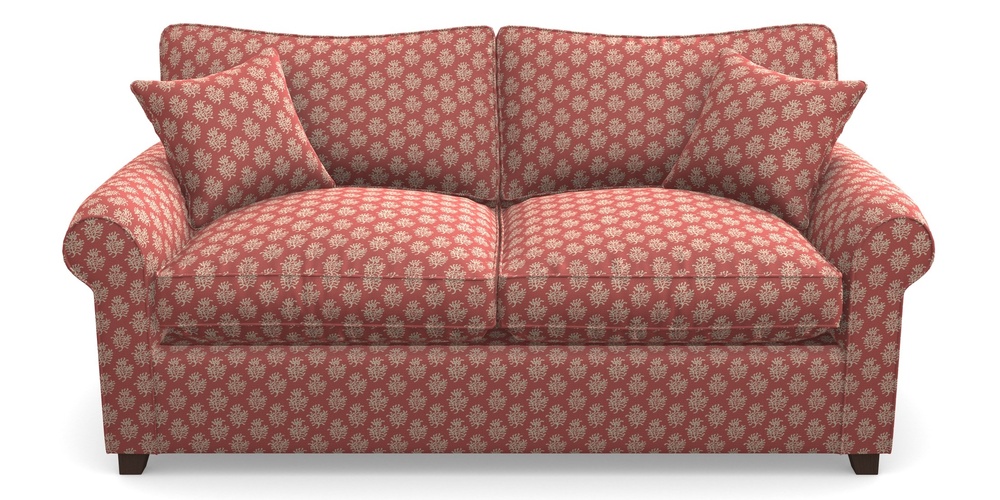 Product photograph of Waverley Sofa Bed 3 Seater Sofa Bed In Cloth 21 - Coral 1 - Ginger Snap from Sofas and Stuff Limited
