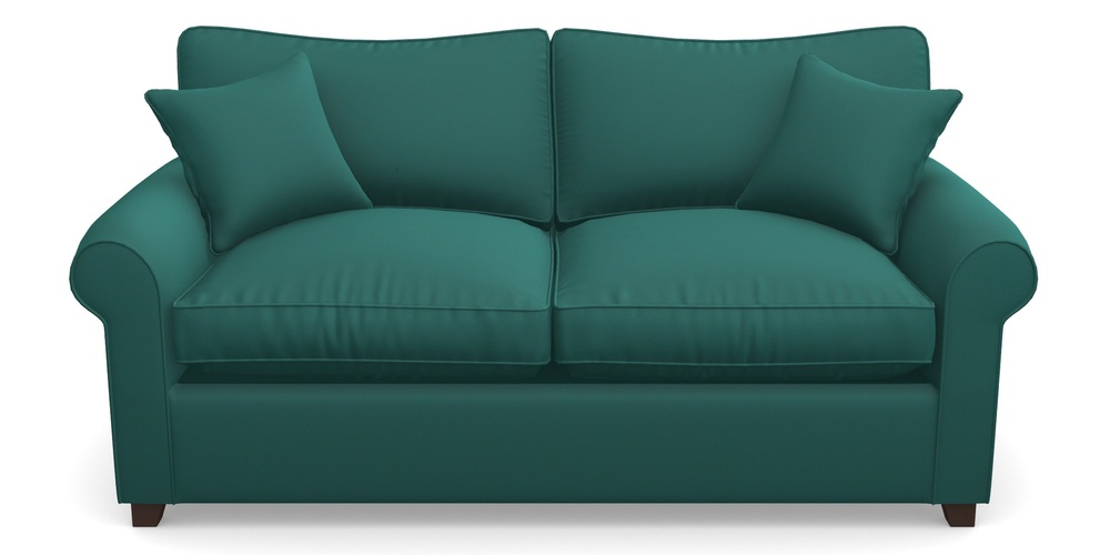 Product photograph of Waverley Sofa Bed 3 Seater Sofa Bed In Clever Glossy Velvet - Kingfisher from Sofas and Stuff Limited