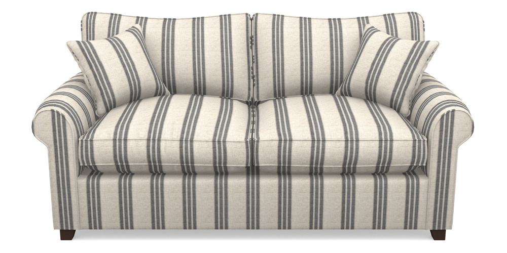 Product photograph of Waverley Sofa Bed 3 Seater Sofa Bed In Cloth 18 Stripes - Bengal - Bible Black from Sofas and Stuff Limited