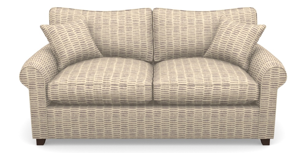 Product photograph of Waverley Sofa Bed 3 Seater Sofa Bed In Cloth 18 - Daub - Berry from Sofas and Stuff Limited