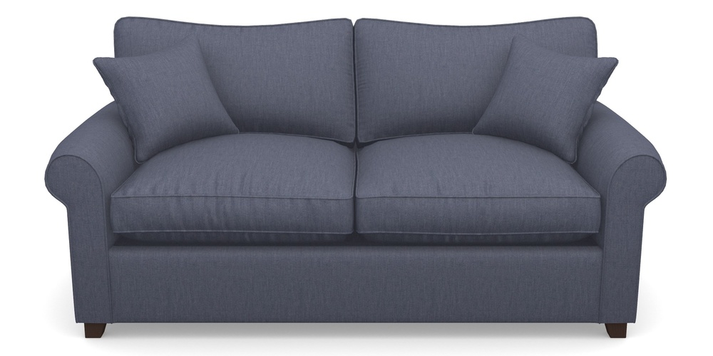Product photograph of Waverley Sofa Bed 3 Seater Sofa Bed In Clever Cotton Mix - Oxford Blue from Sofas and Stuff Limited