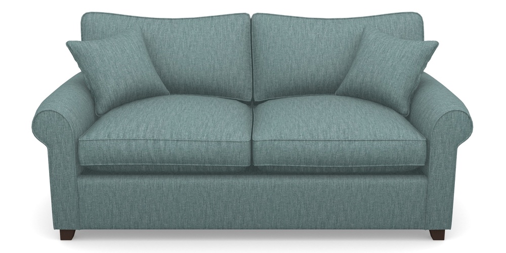 Product photograph of Waverley Sofa Bed 3 Seater Sofa Bed In Clever Cotton Mix - Teal from Sofas and Stuff Limited