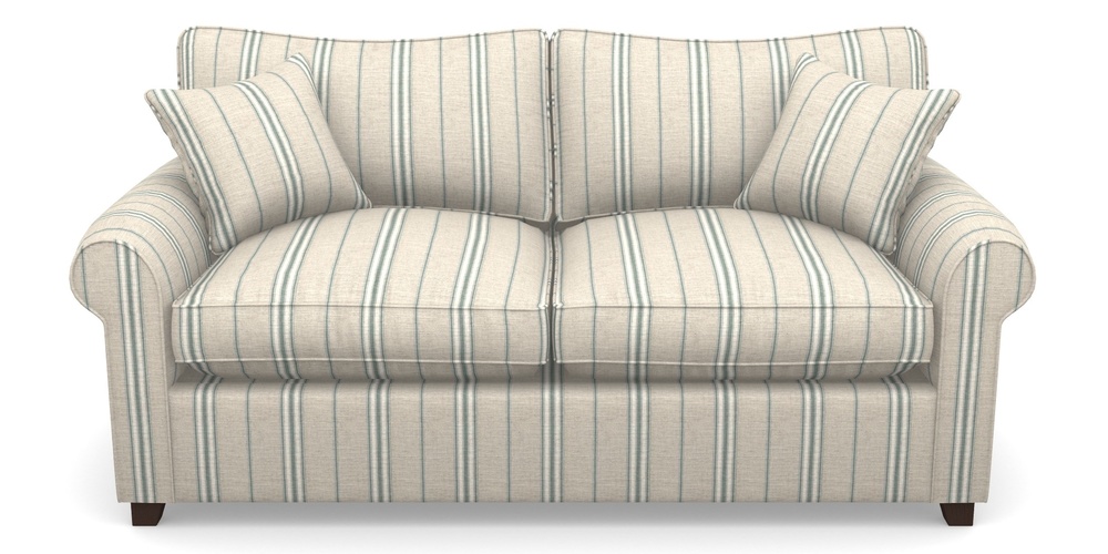 Product photograph of Waverley Sofa Bed 3 Seater Sofa Bed In Cloth 18 Stripes - Regimental - Basil from Sofas and Stuff Limited