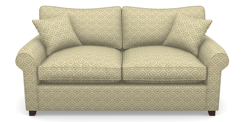 Product photograph of Waverley Sofa Bed 3 Seater Sofa Bed In Cloth 18 - Tile - Fennel from Sofas and Stuff Limited
