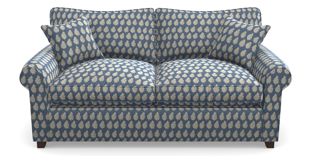 Product photograph of Waverley Sofa Bed 3 Seater Sofa Bed In Cloth 21 - Oak Leaf - Bilberry from Sofas and Stuff Limited