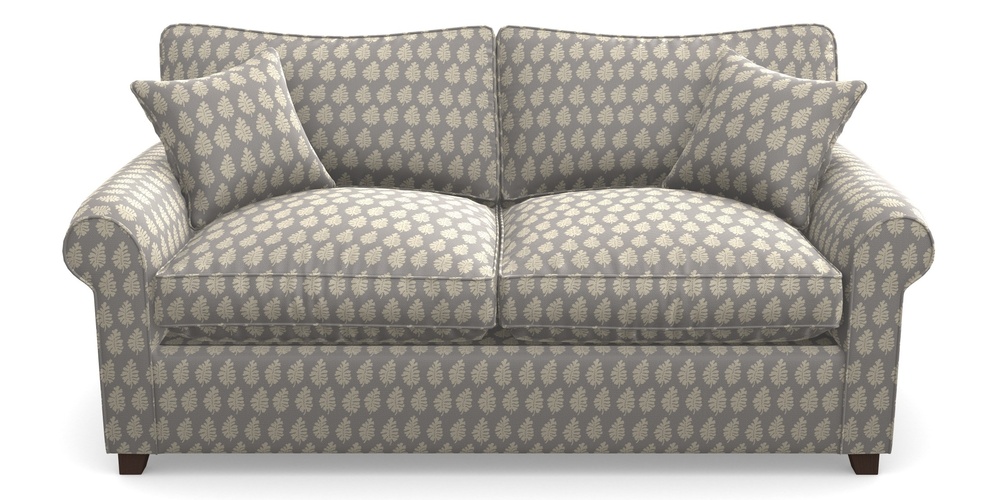 Product photograph of Waverley Sofa Bed 3 Seater Sofa Bed In Cloth 21 - Oak Leaf - Magnesium from Sofas and Stuff Limited