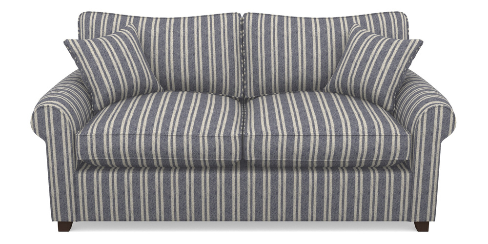 Product photograph of Waverley Sofa Bed 3 Seater Sofa Bed In Cloth 22 - Barcode - Deep Water from Sofas and Stuff Limited