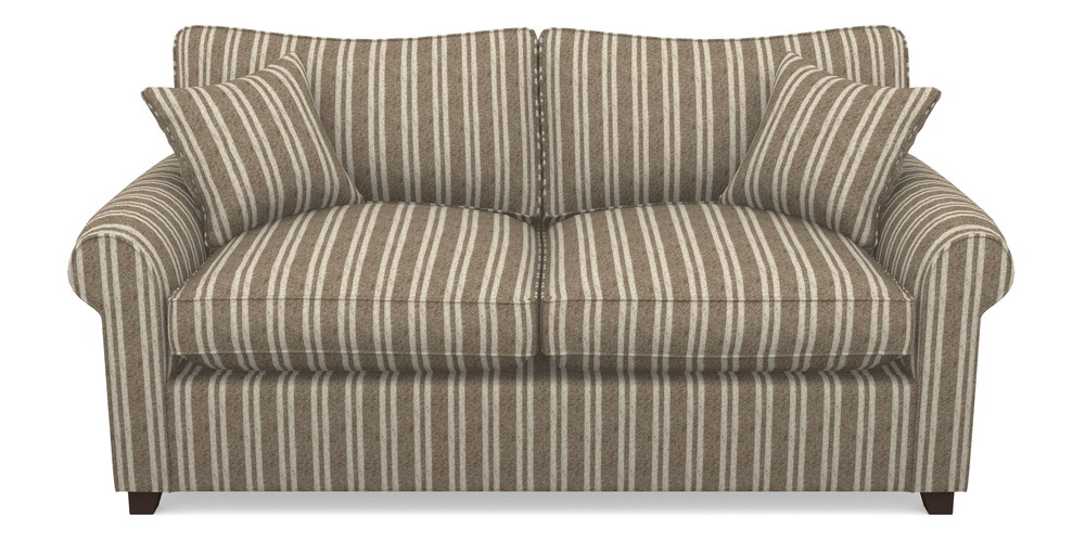 Product photograph of Waverley Sofa Bed 3 Seater Sofa Bed In Cloth 22 - Barcode - Peat from Sofas and Stuff Limited