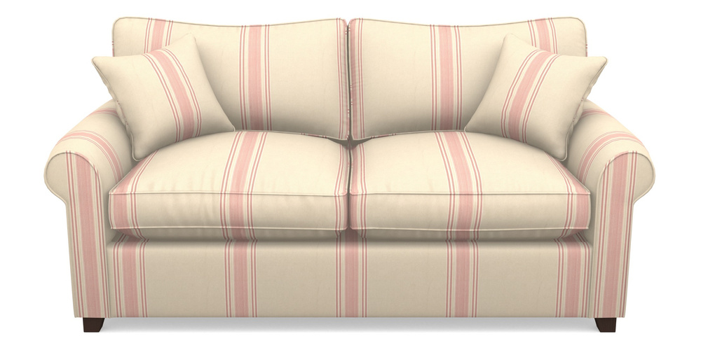 Product photograph of Waverley Sofa Bed 3 Seater Sofa Bed In Cloth 22 - Racing Stripes Cheltenham - Cherry from Sofas and Stuff Limited
