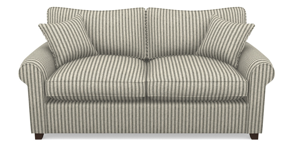 Product photograph of Waverley Sofa Bed 3 Seater Sofa Bed In Cloth 22 - Pinstripe - Seal from Sofas and Stuff Limited