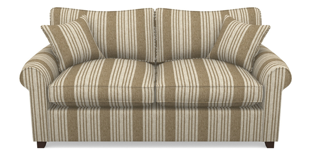 Product photograph of Waverley Sofa Bed 3 Seater Sofa Bed In Cloth 22 - Bayadere - Fallen Leaf from Sofas and Stuff Limited