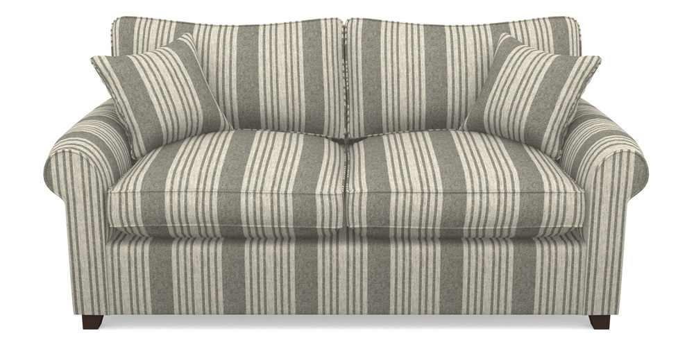 Product photograph of Waverley Sofa Bed 3 Seater Sofa Bed In Cloth 22 - Bayadere - Seal from Sofas and Stuff Limited