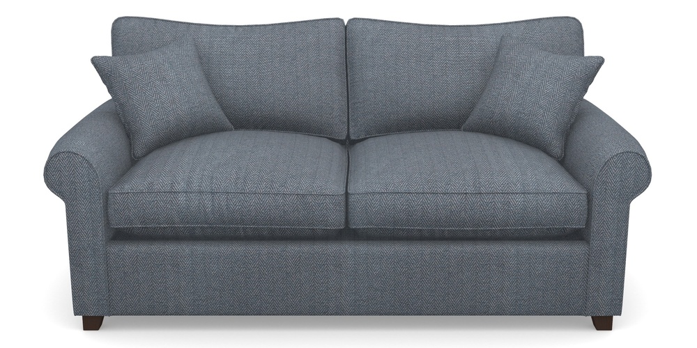 Product photograph of Waverley Sofa Bed 3 Seater Sofa Bed In Dundee Herringbone - Denim from Sofas and Stuff Limited