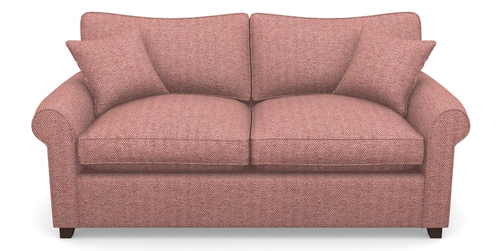 Product photograph of Waverley Sofa Bed 3 Seater Sofa Bed In Dundee Herringbone - Rose from Sofas and Stuff Limited