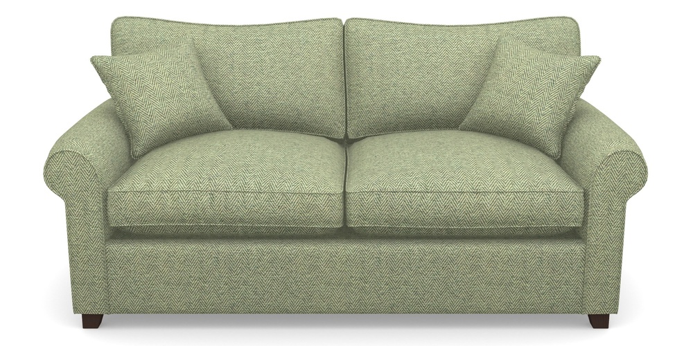Product photograph of Waverley Sofa Bed 3 Seater Sofa Bed In Dundee Herringbone - Sage from Sofas and Stuff Limited
