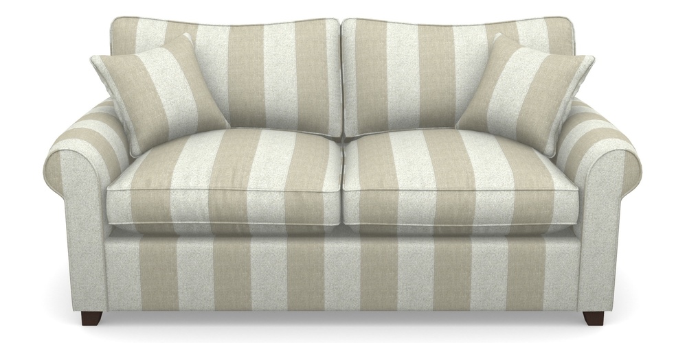 Product photograph of Waverley Sofa Bed 3 Seater Sofa Bed In Dovedale Linen Stripe - Chalk from Sofas and Stuff Limited