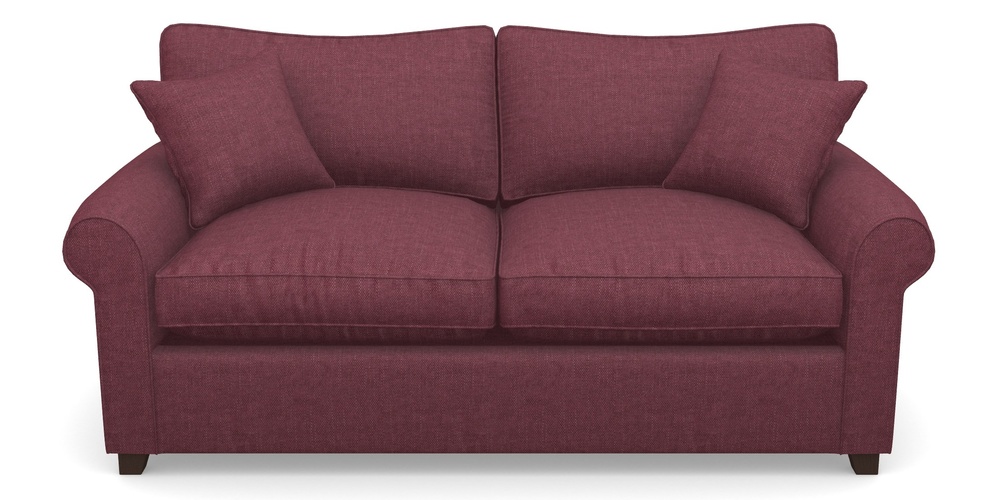 Product photograph of Waverley Sofa Bed 3 Seater Sofa Bed In Easy Clean Plain - Chianti from Sofas and Stuff Limited