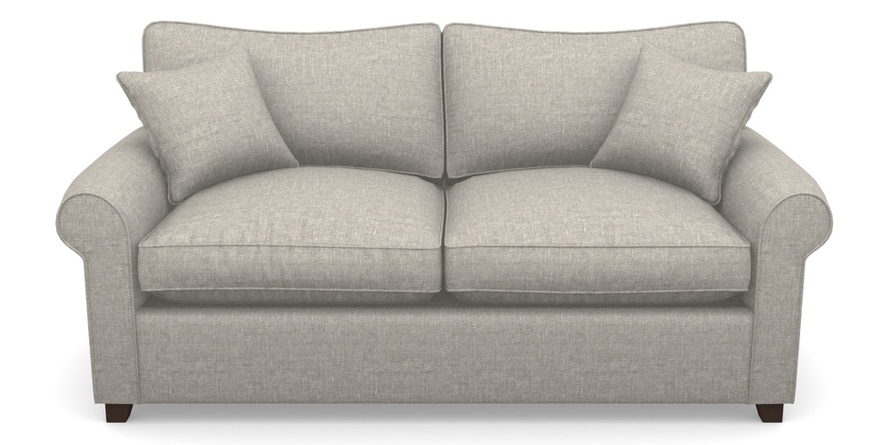 Product photograph of Waverley Sofa Bed 3 Seater Sofa Bed In Easy Clean Plain - Dove from Sofas and Stuff Limited