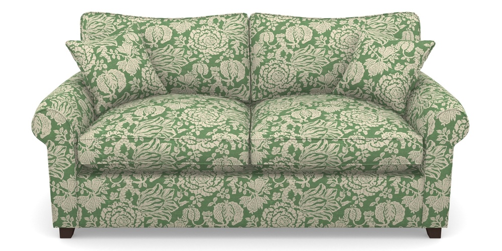 Product photograph of Waverley Sofa Bed 3 Seater Sofa Bed In V A Brompton Collection - Flowering Kale - Basil from Sofas and Stuff Limited