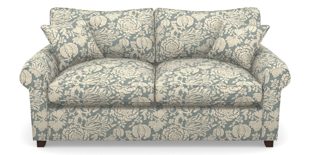 Product photograph of Waverley Sofa Bed 3 Seater Sofa Bed In V A Brompton Collection - Flowering Kale - Pebble from Sofas and Stuff Limited