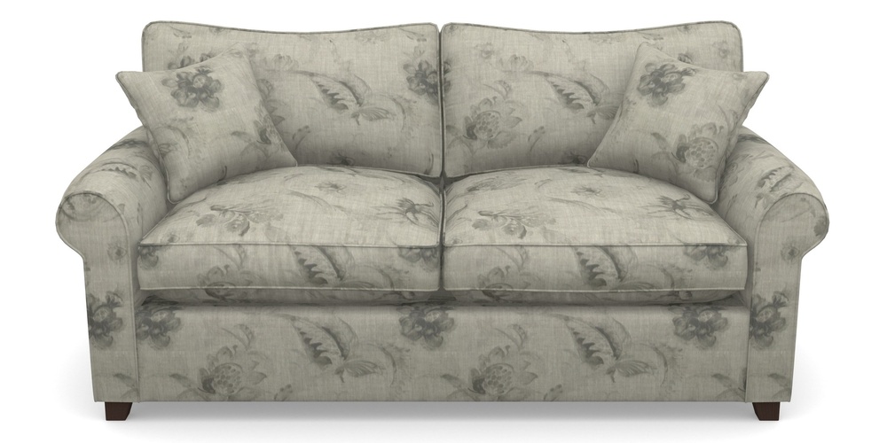 Product photograph of Waverley Sofa Bed 3 Seater Sofa Bed In Floral Linen - Lela Mystery Oat Sepia from Sofas and Stuff Limited
