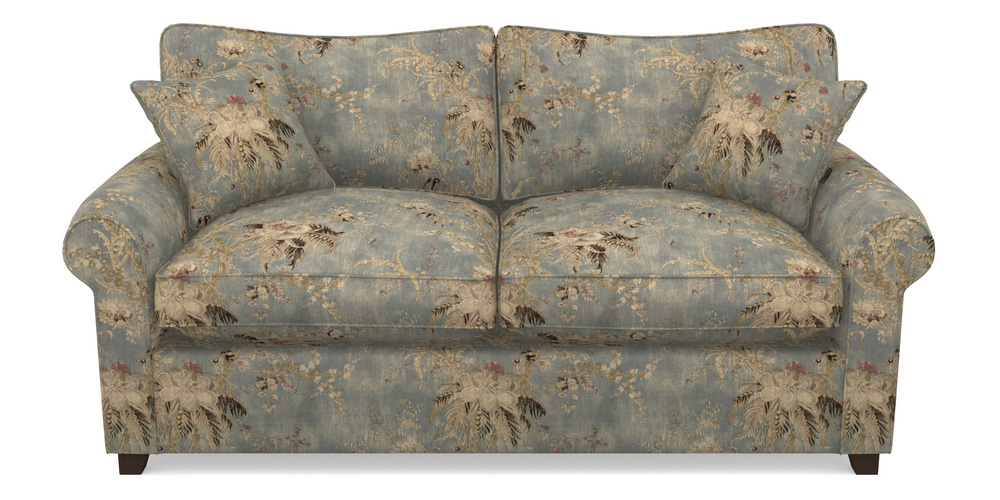 Product photograph of Waverley Sofa Bed 3 Seater Sofa Bed In Floral Linen - Zefferino Danish Girl from Sofas and Stuff Limited