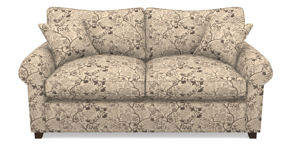 Product photograph of Waverley Sofa Bed 3 Seater Sofa Bed In Rhs Collection - Gertrude Jekyll Linen Cotton Blend - Brown from Sofas and Stuff Limited