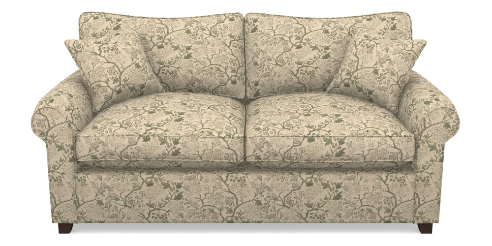 Product photograph of Waverley Sofa Bed 3 Seater Sofa Bed In Rhs Collection - Gertrude Jekyll Linen Cotton Blend - Green from Sofas and Stuff Limited