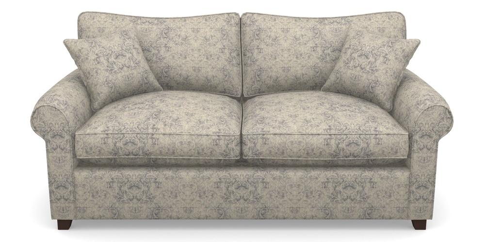 Product photograph of Waverley Sofa Bed 3 Seater Sofa Bed In Grace Linen - Sapphire from Sofas and Stuff Limited
