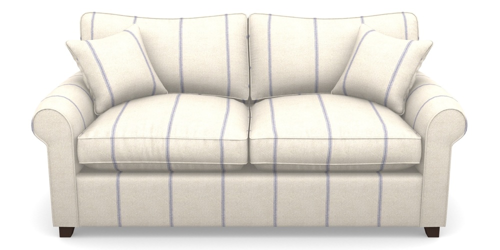 Product photograph of Waverley Sofa Bed 3 Seater Sofa Bed In Grain Sack Stripe - Blue from Sofas and Stuff Limited