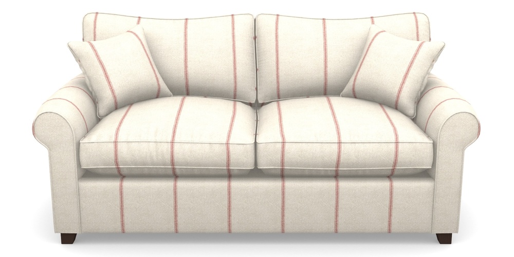 Product photograph of Waverley Sofa Bed 3 Seater Sofa Bed In Grain Sack Stripe - Grain Sack Stripe Red from Sofas and Stuff Limited