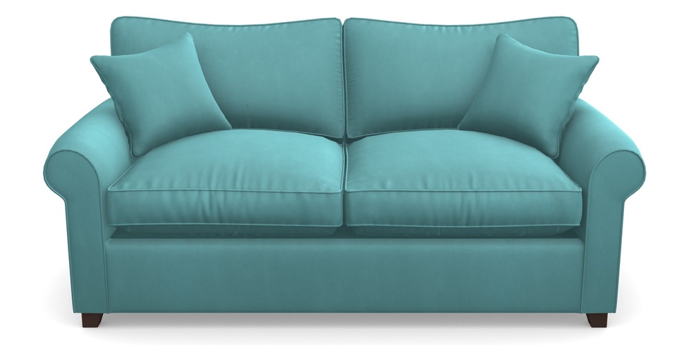 Product photograph of Waverley Sofa Bed 3 Seater Sofa Bed In House Clever Velvet - Duck Egg from Sofas and Stuff Limited