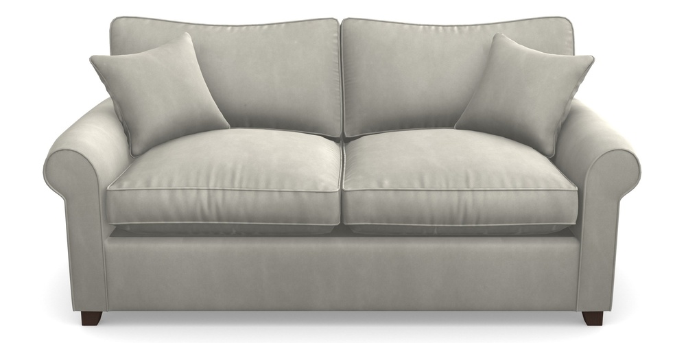 Product photograph of Waverley Sofa Bed 3 Seater Sofa Bed In House Clever Velvet - Stone from Sofas and Stuff Limited